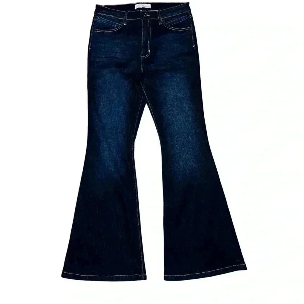 Dark Denim Flare leg jeans size 15/31